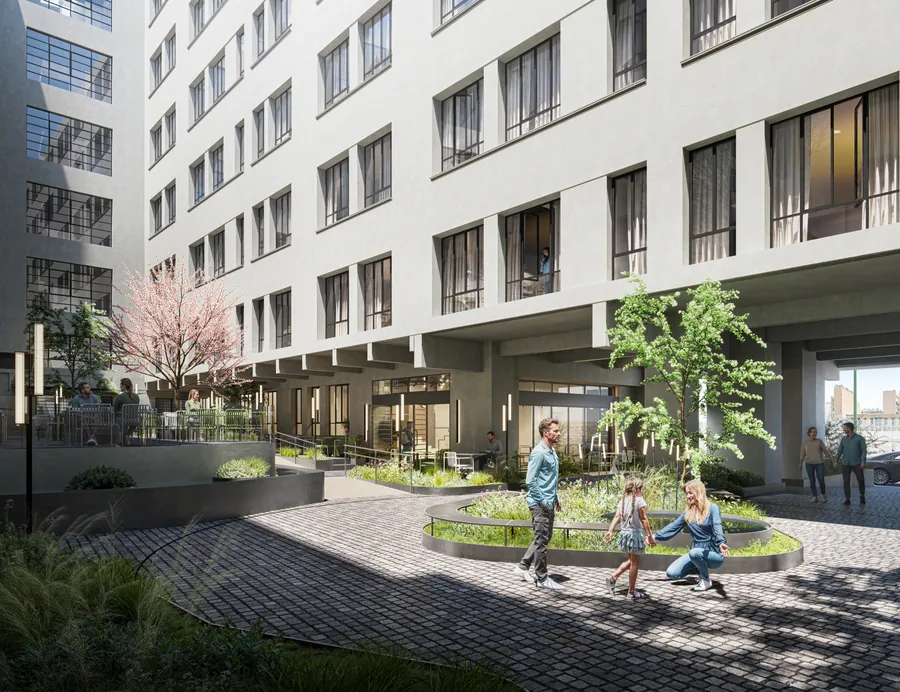 Keranis Residences – courtyard visualisation