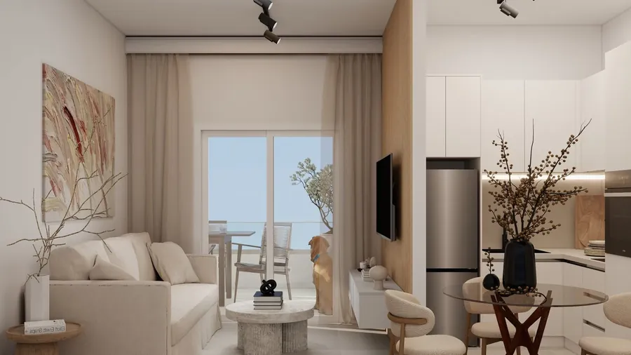 Nexus Athens Residences – interior visualisation